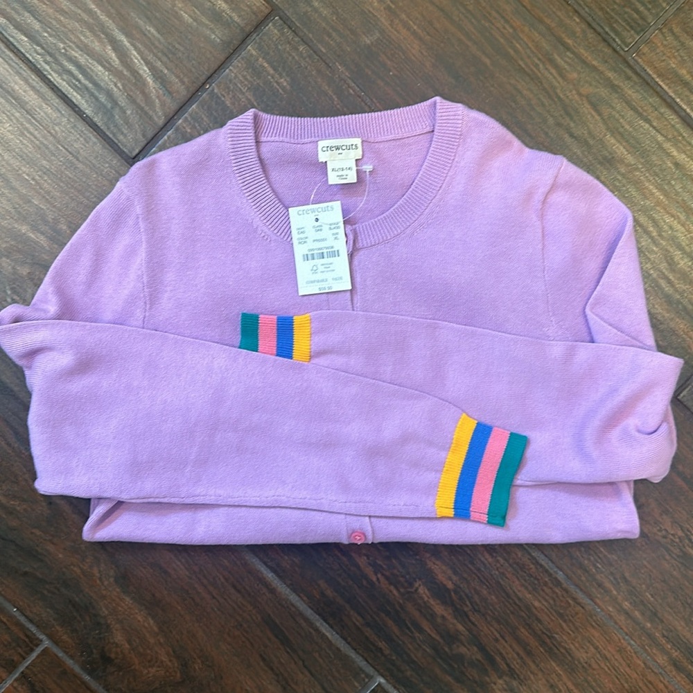 Jcrew girl’s cardigan size 12-14 XL